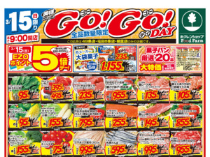 ＷＧＯＧＯdayのチラシ画像