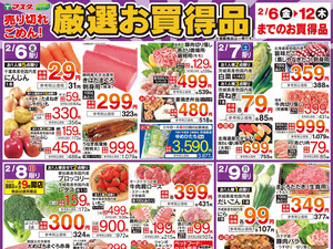 2/6号　厳選お買得品のチラシ画像