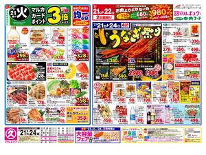 本日の特売情報のチラシ画像