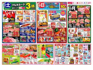 本日の特売情報のチラシ画像