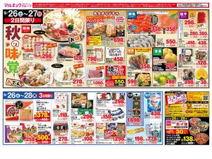 本日の特売情報のチラシ画像