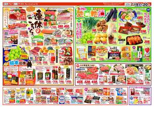 本日の特売情報のチラシ画像