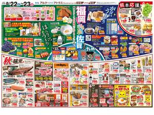 本日の特売情報のチラシ画像