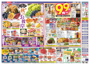 9/22㊋~9/25㊎のチラシ画像