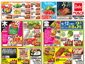 6/9号のチラシ画像