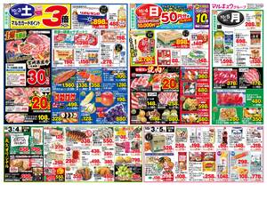 本日の特売情報のチラシ画像