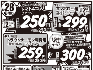 0627号さえき柏町店・西立店限定衝撃特価！のチラシ画像