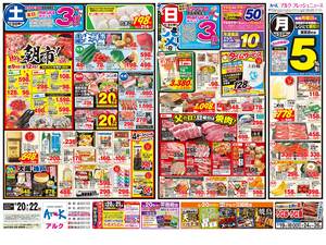 本日の特売情報のチラシ画像