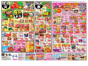 本日の特売情報のチラシ画像
