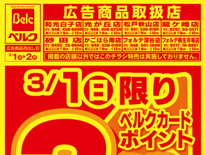 3月強化チラシ1弾のチラシ画像