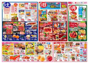本日の特売情報のチラシ画像