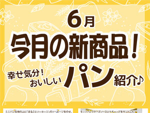 新作パン登場！のチラシ画像