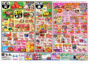 本日の特売情報のチラシ画像