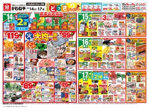 4月14日表のチラシ画像