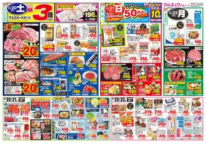 本日の特売情報のチラシ画像