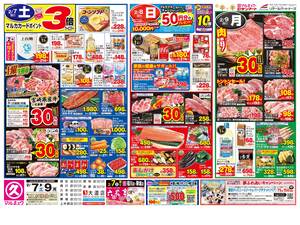 本日の特売情報のチラシ画像