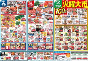 0523号わが家の旨丼のチラシ画像