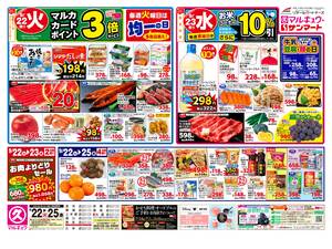 本日の特売情報のチラシ画像