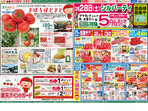 ３月２８日号のチラシ画像