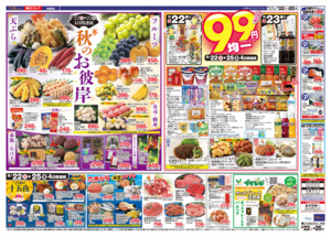 9/22㊋~9/25㊎のチラシ画像