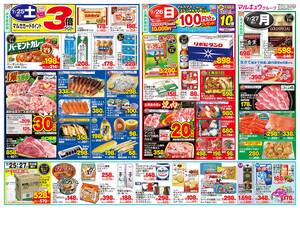 本日の特売情報のチラシ画像