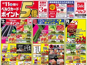 4/11号のチラシ画像