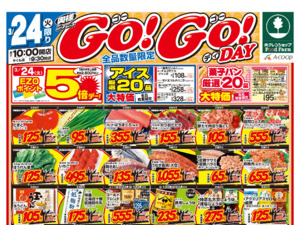 ＷＧＯＧＯdayのチラシ画像