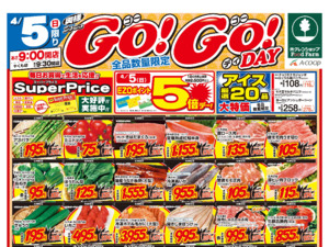 ＷＧＯＧＯdayのチラシ画像