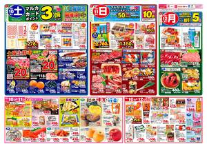 本日の特売情報のチラシ画像
