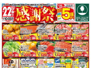 感謝祭のチラシ画像
