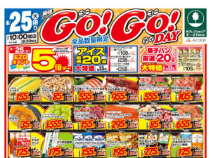 ＷＧＯＧＯdayのチラシ画像