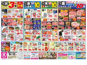 本日の特売情報のチラシ画像