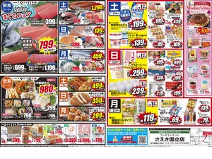0509号さえき国立店限定特価！のチラシ画像