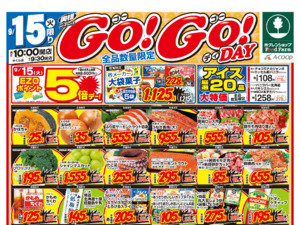 WGOGOdayのチラシ画像