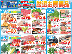 4/3号　厳選お買得品のチラシ画像