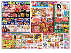 本日の特売情報のチラシ画像