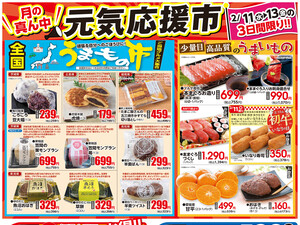 0210号スーパー火曜大市・元気応援市のチラシ画像