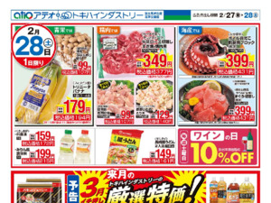 2/27（金）-28（土）のチラシ画像