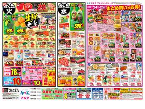 本日の特売情報のチラシ画像