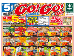 ＷＧＯＧＯdayのチラシ画像