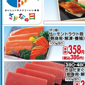サーモン（さく取り）