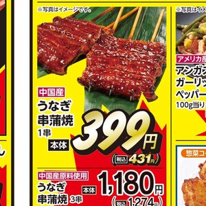 うなぎの蒲焼き