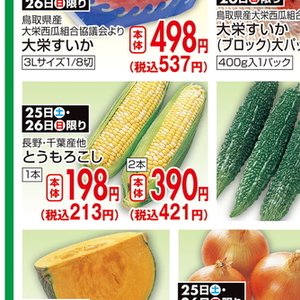 とうもろこし