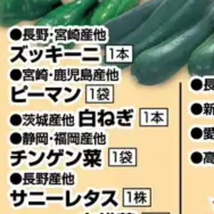 ちんげん菜