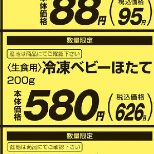 ほたて（ベビー）