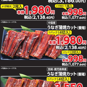 うなぎの蒲焼き