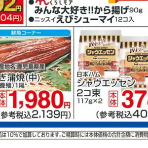 うなぎの蒲焼き