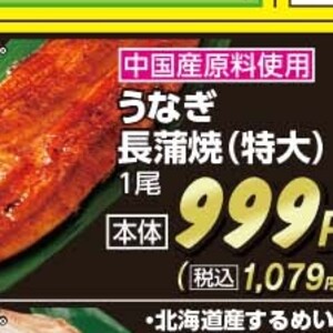 うなぎの蒲焼き