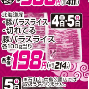 豚バラしゃぶしゃぶ用