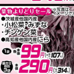 ちんげん菜